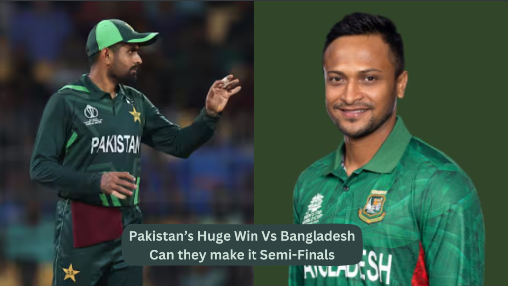 Pakistan Vs Bangladesh 2023